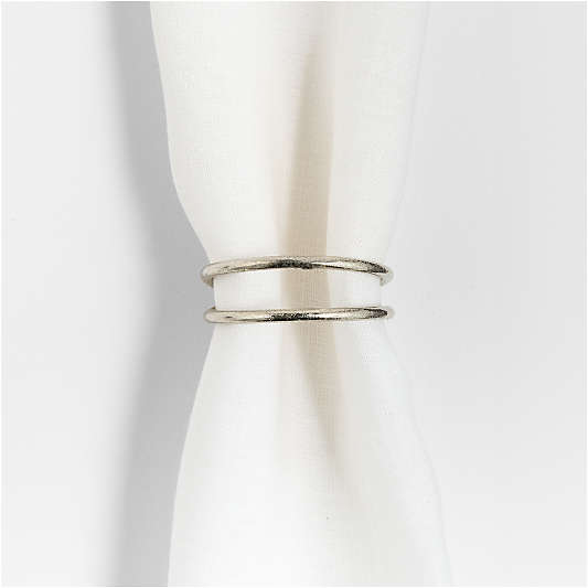 Aria Silver Napkin Ring