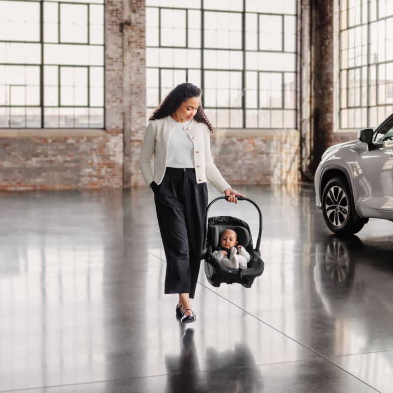 UPPAbaby ® Aria V2 Ada Sandstone Melange Infant Car Seat and Base - image 1 of 8