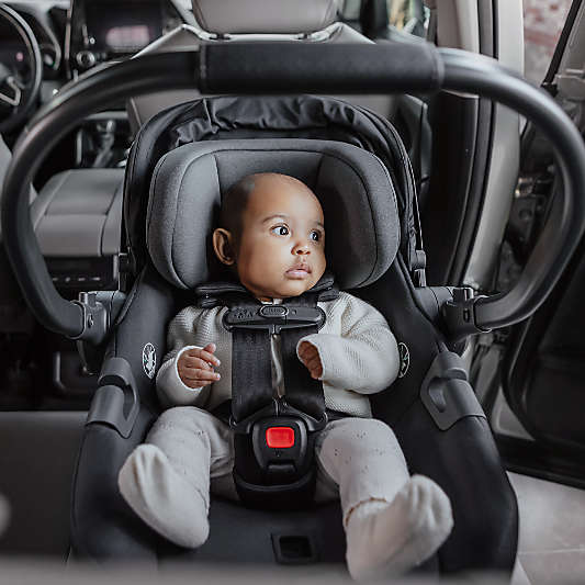 UPPAbaby ® Aria V2 Ada Sandstone Melange Infant Car Seat and Base