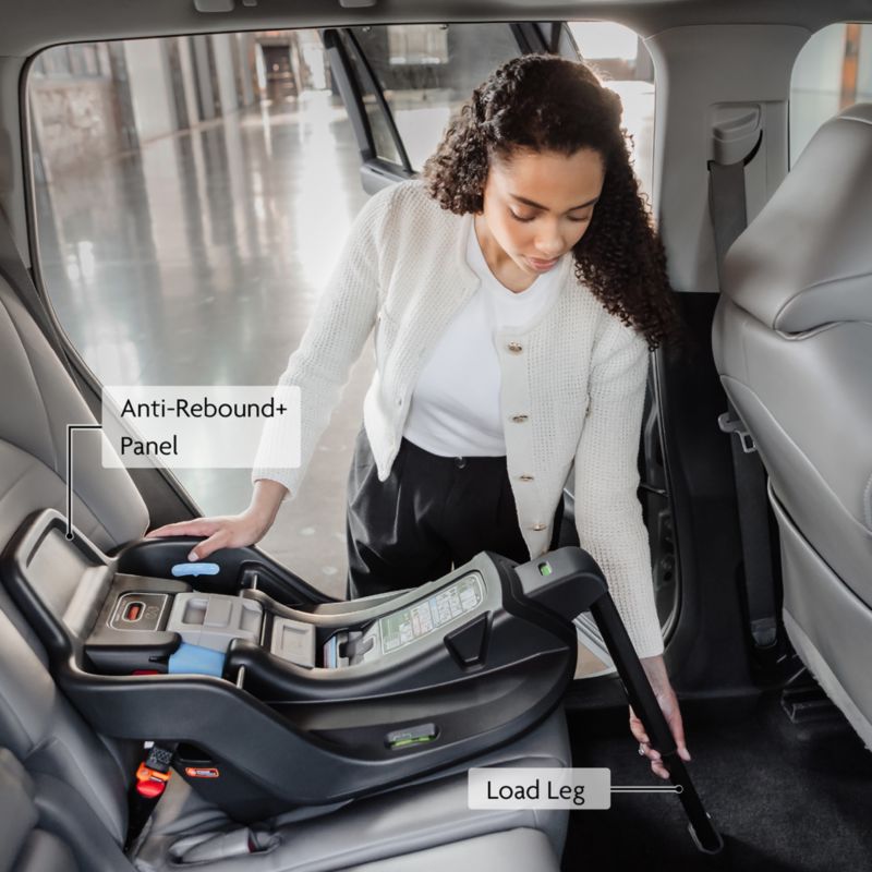 UPPAbaby ® Aria V2 Ada Sandstone Melange Infant Car Seat and Base - image 4 of 8