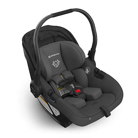 UPPAbaby Aria V2 Jake Black Charcoal Infant Car Seat and Base