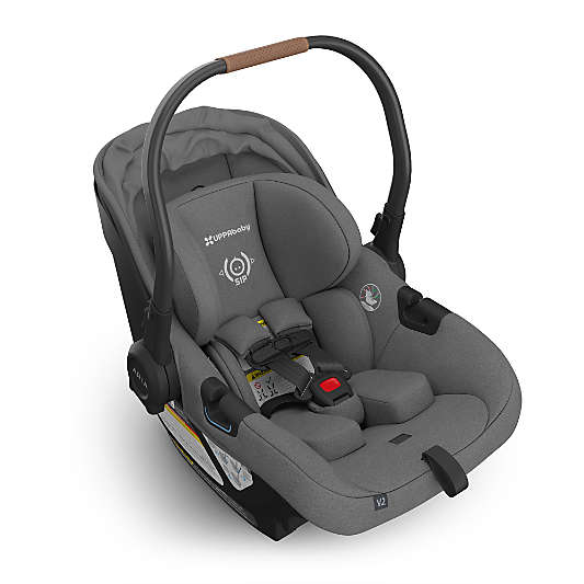 UPPAbaby Aria V2 Greyson Grey Infant Car Seat and Base