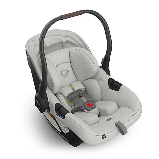 UPPAbaby Aria V2 Savannah Pearl Grey Infant Car Seat and Base