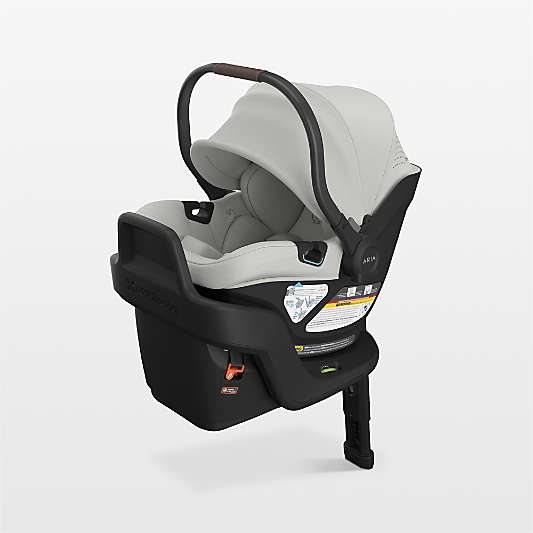UPPAbaby Aria V2 Savannah Pearl Grey Infant Car Seat and Base