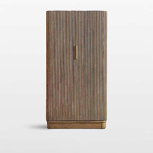 Aria 38" Brown Bar Cabinet