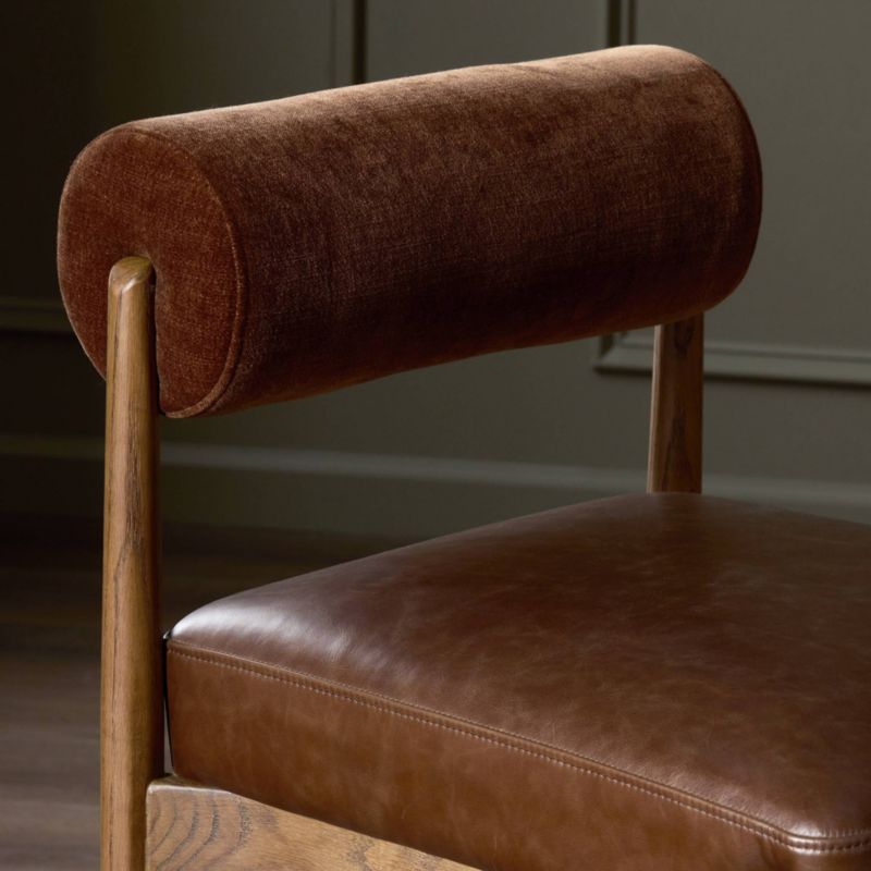 Arielle Sienna Tan Oak Counter Stool - image 2 of 8