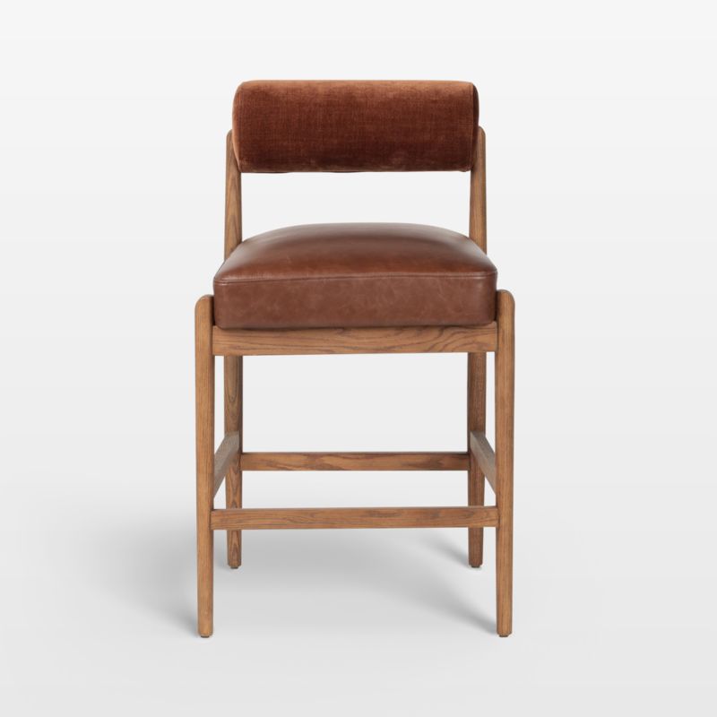 Arielle Sienna Tan Oak Counter Stool - image 3 of 8