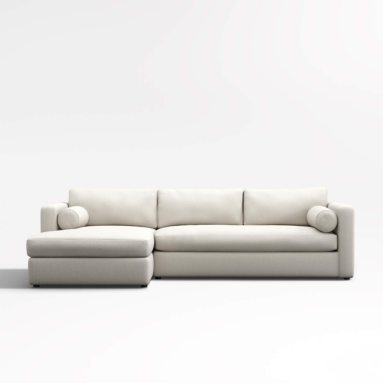 Aris 2Piece LeftArm Chaise Sectional Sofa + Reviews Crate & Barrel