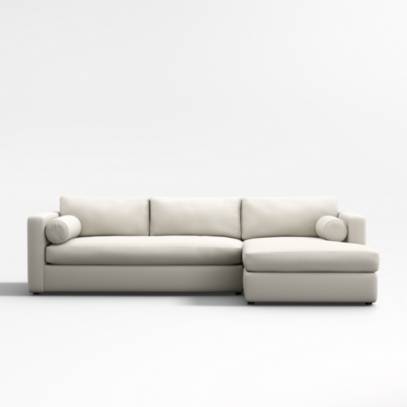 Right arm deals sectional with chaise