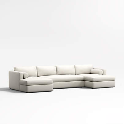 Aris 3-Piece Double Chaise Sectional Sofa