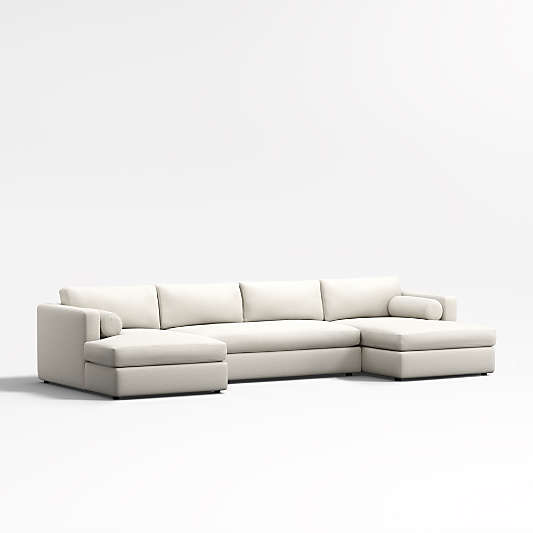 Aris 3-Piece Double Chaise Sectional