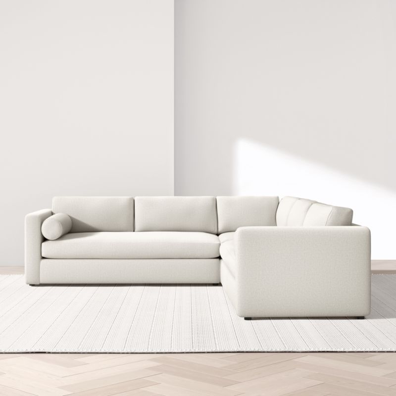 Aris 3-Piece L-Shaped Bench Sectional Sofa - image 4 of 14
