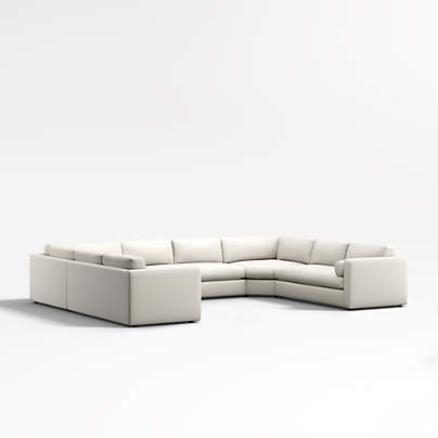 Aris 5-Piece U-Shaped Sectional with Wedges