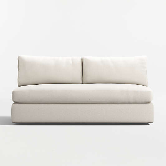Aris Armless Loveseat Sectional Piece