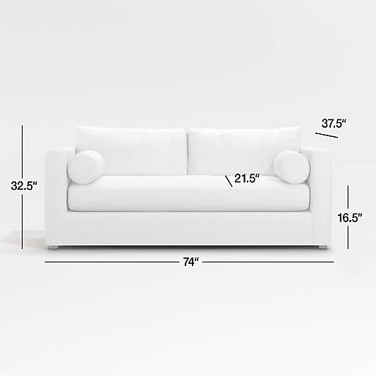 Aris Apartment Track-Arm Sofa