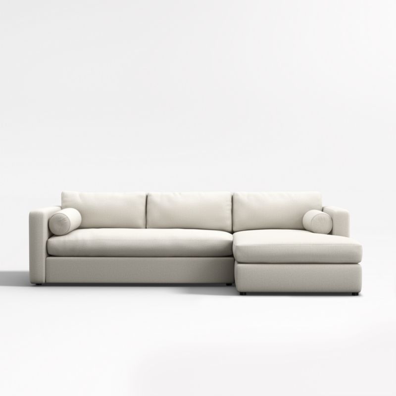 Aris Deep 2-Piece Right-Arm Chaise Sectional Sofa - image 0 of 6