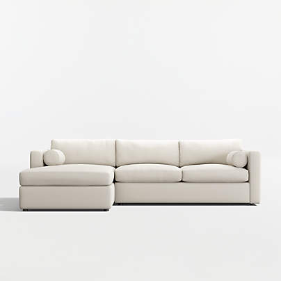 Aris Deep 2-Piece Sectional Sofa with Chaise Lounge