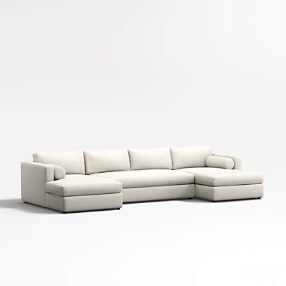 Crate and deals barrel sofa chaise