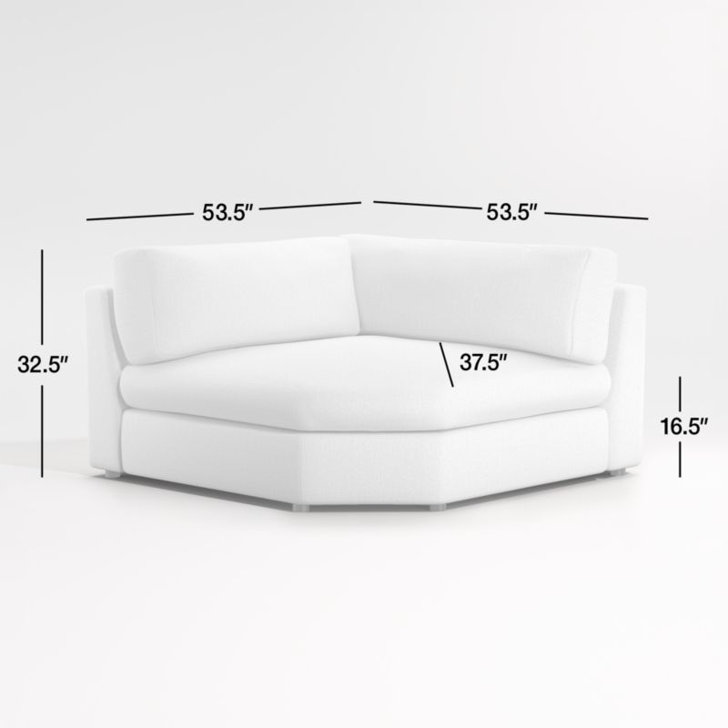 View Aris Deep Wedge Chair - image 3 of 3