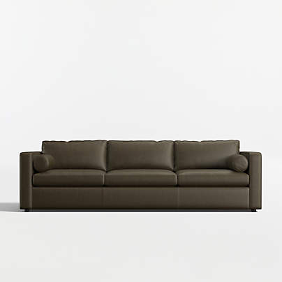 Aris 105" Leather Grande Sofa