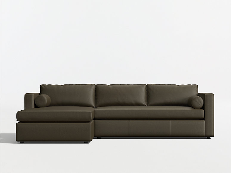Aris Leather Sectional Sofas