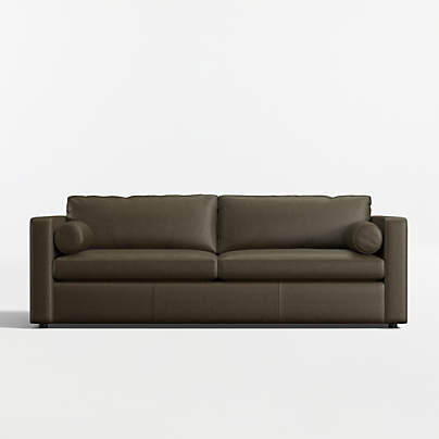 Aris 88" Leather Sofa