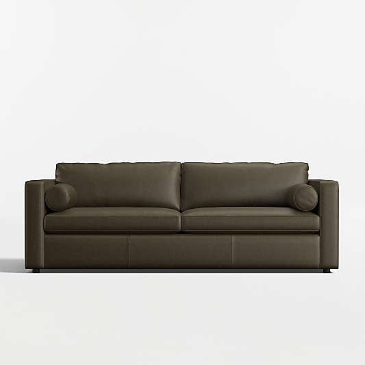 Aris 88" Leather Sofa