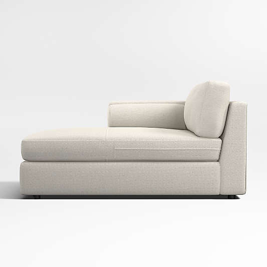 Aris Left Track-Arm Chaise