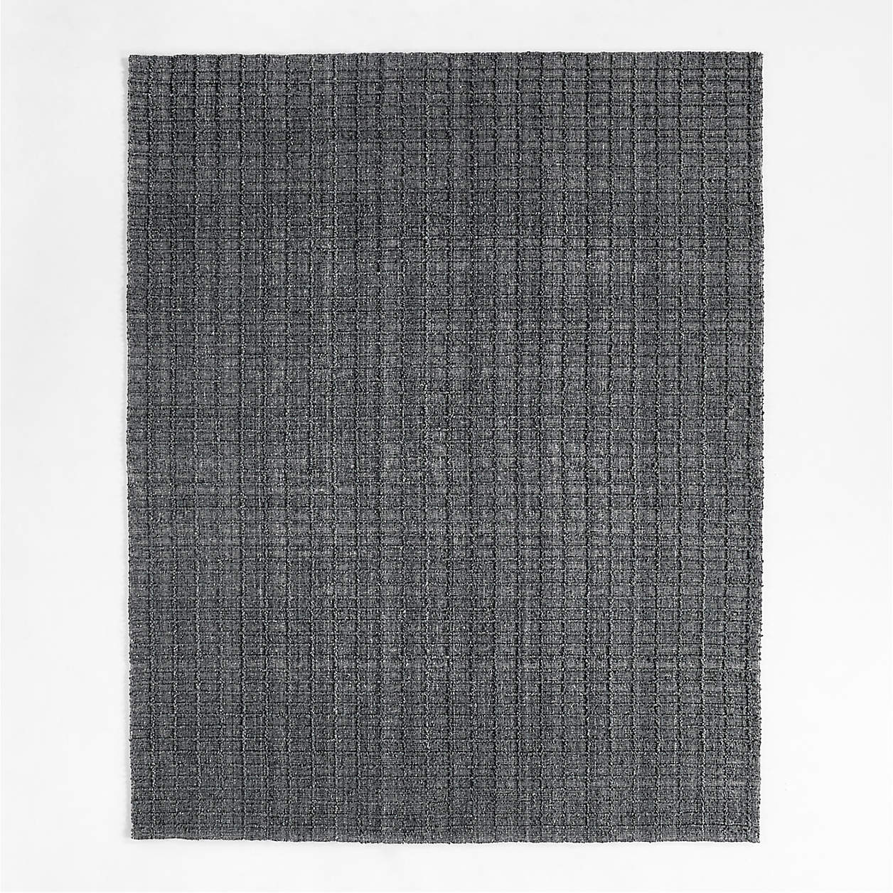 Arles Wool Raised Pattern Indigo Blue Area Rug 8'x10' + Reviews | Crate ...