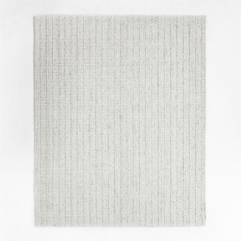 Arles Performance Wool Raised Pattern Ivory Area Rug 8'x10' - image 2 of 7