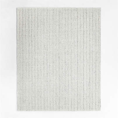 Arles Wool Raised Pattern Ivory Area Rug 9'x12'