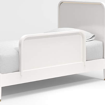 Arlo White Wood Toddler Bed Rail