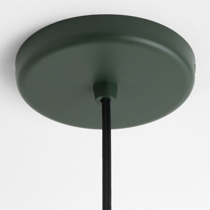 Arlo 16" Perforated Green Kids Pendant Ceiling Light - image 6 of 8