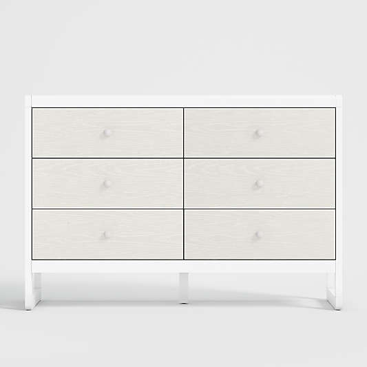 Arlyn Kids Two-Tone White Dresser