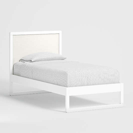 Arlyn Kids Two-Tone White Bed