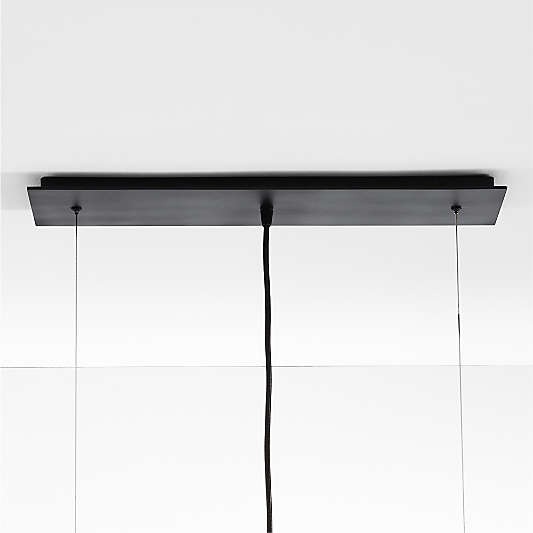 Arnau Bent Metal Linear Chandelier Light