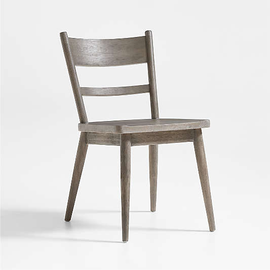 Arno Warm Grey Wood Side Chair, Set of 4