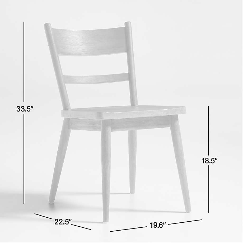 View Arno Warm Grey Wood Side Chair, Set of 4 - image 2 of 7