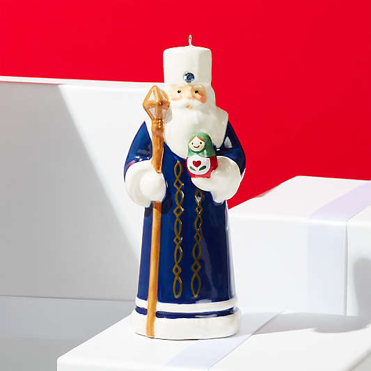 Around the World Russia Santa Ornament