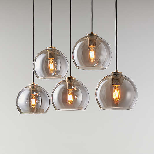 Glass Pendant Lighting | Crate & Barrel