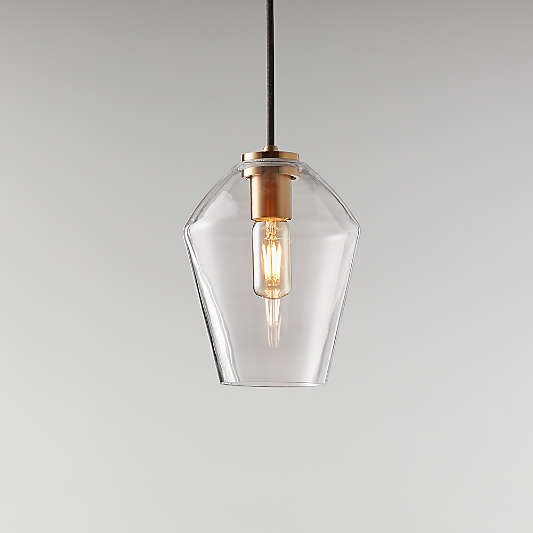 Arren Brass Fixture Single Pendant Lights