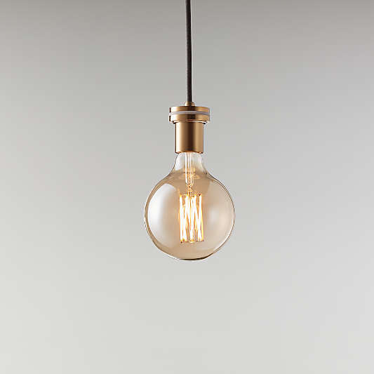 Arren Brass Single Pendant Light Socket