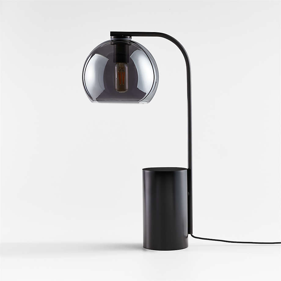 Designer Dupes: Crate and Barrel Corfu Black Table Lamp — Morning Kawa