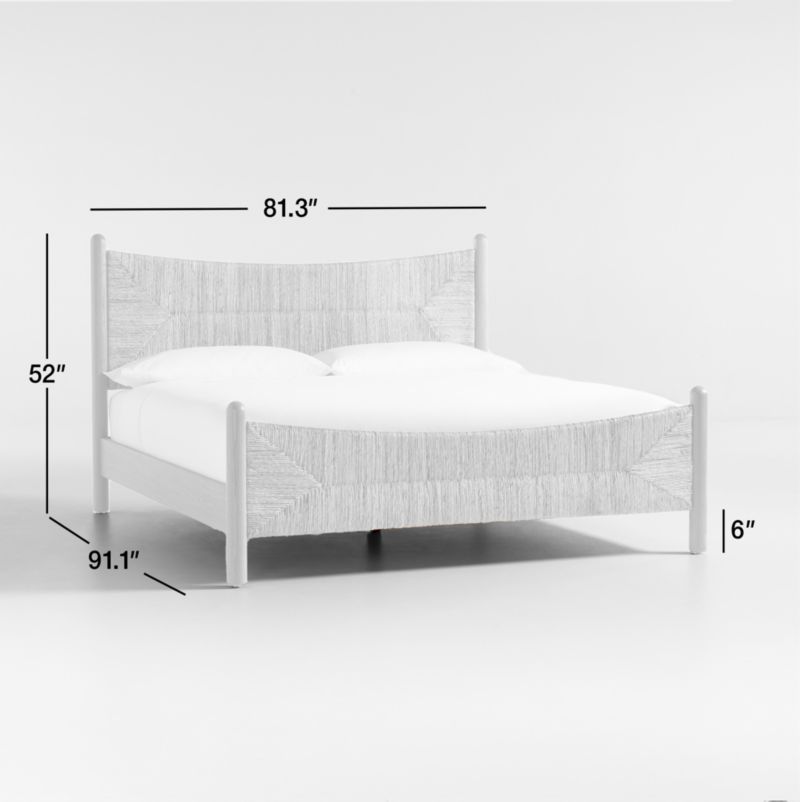 View Rambler King Rush Woven Bed - image 2 of 10