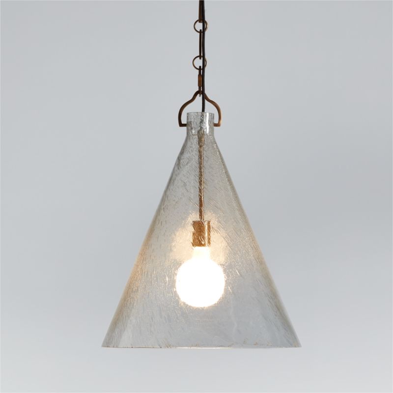 Artesa Oversized Glass Pendant Light - image 0 of 10