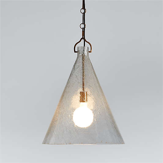 Artesa Oversized Glass Pendant Light