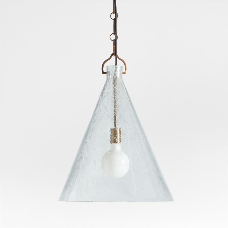 Artesa Oversized Glass Pendant Light - image 7 of 10