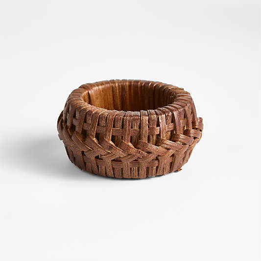 Artesia Braided Rattan Napkin Ring