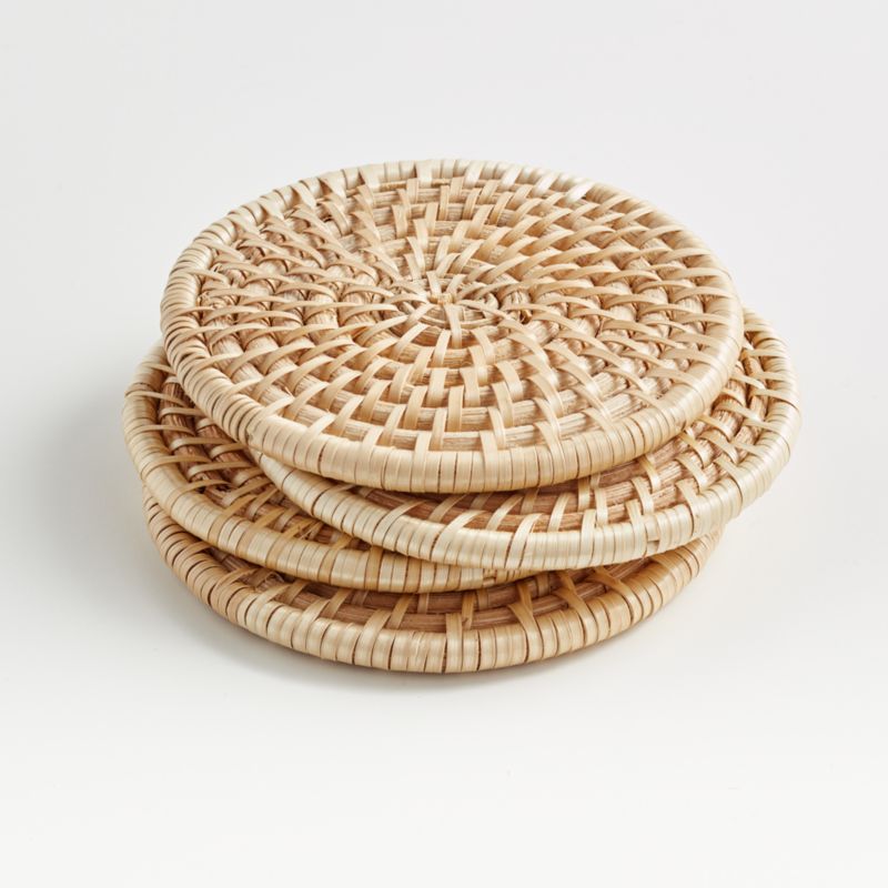 Artesia Natural Coasters, Set of 4 - image 2 of 4