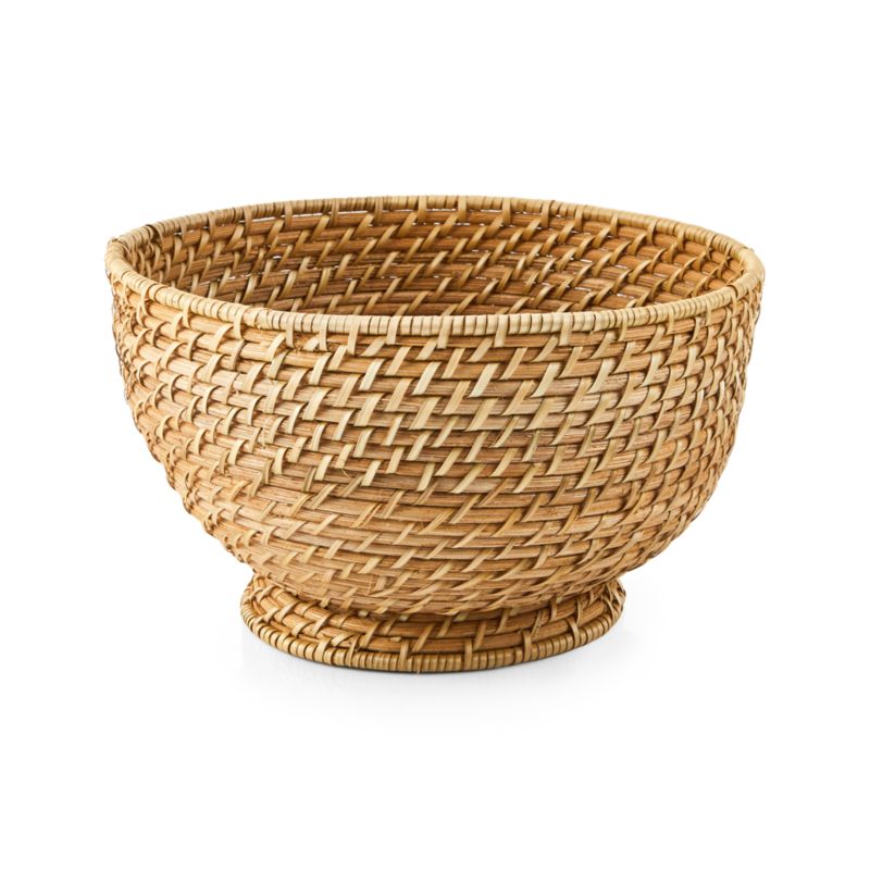 Artesia Natural Large Rattan Bowl - image 7 of 10